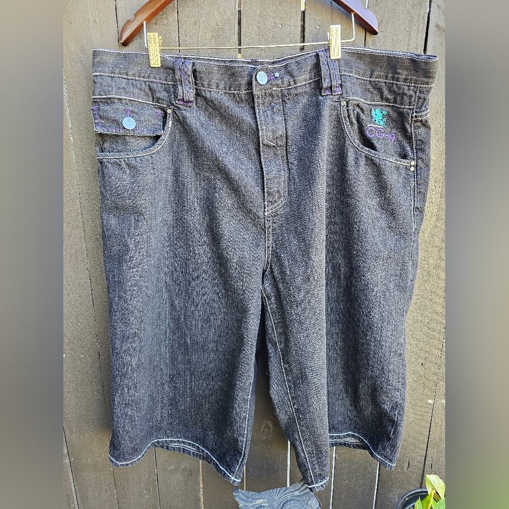 COOGI vintage Darkwash Mens 46 Denim Shorts 18.5 Length Y2k Urban